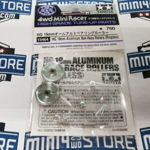 15464 HG 19mm Alluminium Ball-Race Rollers (Ringless)