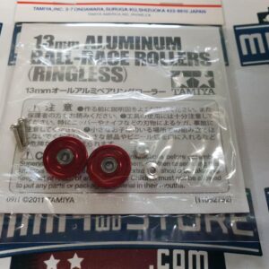 95577 13mm Aluminium Ball-Race Rollers (Ringless/Red)