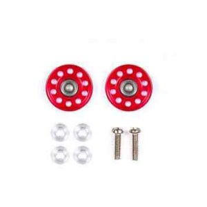 95549 Lightweight 13mm Aluminium Ball-Race Rollers (Ringless/Red)