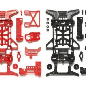 95242 Super X Reinforced Chassis Set (Red/Black)