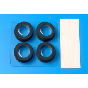 15388 Narrow Reston Sponge Tires (Black)