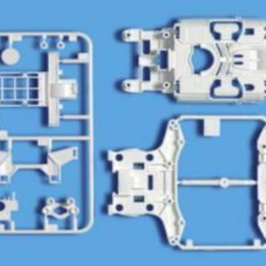 95246 MS L Reinforced Chassis Set (White)
