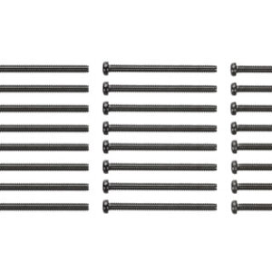 95434 Stainless Steel Screw (15/20/25/30mm) Black